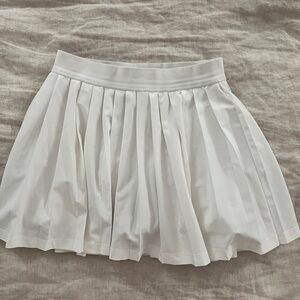 Athleta Girl white tennis skirt, size L 12